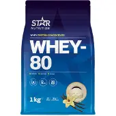 Star Nutrition Whey-80 Vassleprotein 1 kg