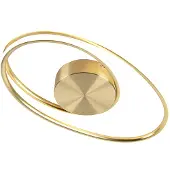 QAZQA Design taklampa guld inkl LED 3-stegs dimbar - Rowan