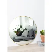 House Nordic Miroir rond Daisy Laiton