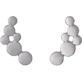 Pilgrim Örhängen 'Leah' silver
