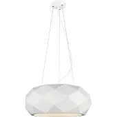 TRIO Lighting Hänglampa Zandor, dimbar, Vitt / opal, Vardagsrum / matsal, Metall, Modern, Pendellampa