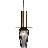 Design By Us Design pendellampa Harakiri, dimbar, Mässing / guld, Vardagsrum / matsal, Glas, Design, Pendellampa