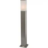QAZQA Modern utomhusvägglampa stål 80 cm IP44 - Malios
