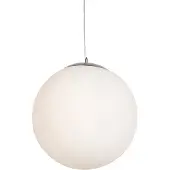 QAZQA Skandinavisk pendellampa opalglas 50 cm - Ball 50
