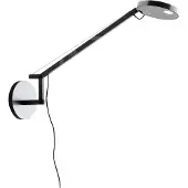 Artemide Vägglampa , Demetra Micro, dimbara, Vit, Arbetsrum / hemkontor, Metall, Design