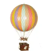 Authentic Models Royal Aero luftballong regnbåge/pastell
