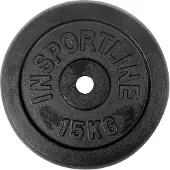 inSPORTline Viktskiva 30 mm 15 kg i Gjutjärn