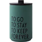 Design Letters Termomugg - 350 ml - Grön - - One Size - Mugg