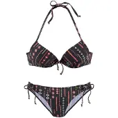 Buffalo Bikini blandade färger / svart