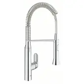 GROHE K7 ettgreppsblandare till kök, proffsspray, M-storlek
