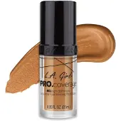 L.A. Girl Cosmetics Pro Coverage HD Illuminating Liquid Foundation Warm Beige 28ml