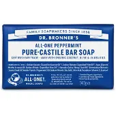 Dr Bronner's BarSoap Peppermint 140 g