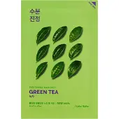 Holika Holika Pure Essence Mask Sheet Grönt te 10 st + SLUMPMÄSSIG GÅVA black