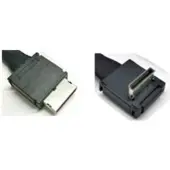 Intel OCuLink Cable Kit AXXCBL600CVCR - Intern SAS-kabel - 4i MiniLink SAS (SFF-8611) (hane) rak till 4i MiniLink SAS (SFF-8611) (hane) högervinklad - 60 cm
