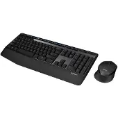Logitech Wireless Combo MK345 - Sats med tangentbord och mus - trådlös - 2.4 GHz - tjeckiska