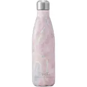 S'Well rostfria vattenflaska, 17oz, Geode Rose, tredubbel vakuumisolering