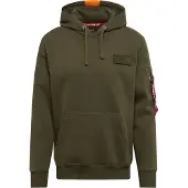 Alpha industries Red Stripe Huvtröja
