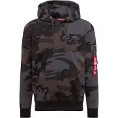 Alpha industries Sweatshirt duvblå / brun / antracit / vit