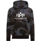 Alpha industries Basic Camo Huvtröja