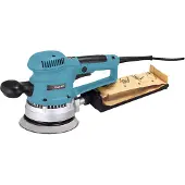 Makita BO6030J, Skivslipmaskin, Svart, Blå, Gjuten aluminium, 4000, 8000, 10000, 20000, 3 mm