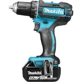 Makita DDF482RTJ 18V LI-ION Compact Drill - inkl. 2 x 5Ah-batterier, laddare, MAKPAC Box