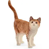 Schleich Djur - Stående Katt - H: 5,6 cm 13836 - - One Size - Leksaksdjur