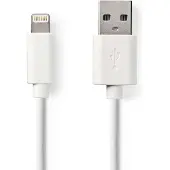 Nedis Apple 8-stifts Lightning-kabel Till Usb-a Hane Usb 2.0 48 Mbps Nickelpläterad Pvc 2 M