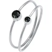 Elli Ring svart / silver