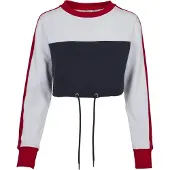 Urban Classics 3-tone Stripe Crew T-shirt Med Lång ärm