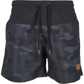 Urban Classics Badshorts rökblå / duvblå / svart
