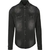 Brandit Riley Denim Skjorta Med Långa ärmar