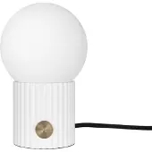Globen Lighting Bordslampa , Vit, Vardagsrum, Glas