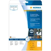 Herma Special - Matt - borttagbar självhäftning - vit - A4 (210 x 297 mm) 20 etikett (er) (20 ark x 1) etiketter