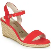 Tamaris Sandaler med klack LIVIA kvinnor - Röd - 40