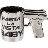 24.Se Mugg med pistolgrepp - Hasta la vista baby