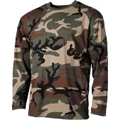 MFH - Max Fuchs MFH Långärmad Tröja (Färg: Woodland, Storlek: 2XL)
