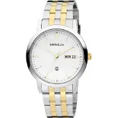 Orphelia armbandsur för män Momento analog kvarts armband Silver/guld
