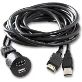 Alpine USB/HDMI-adapter med kabel