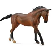 Collecta Deluxe Brun Fullblodssto Figur Skala 1:12