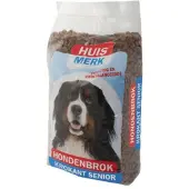 Huismerk Hondenbrok Krokant Senior hundfoder