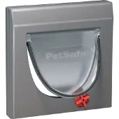 Staywell 915 Manual 4 way Locking Catflap grå kattlucka