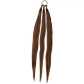 Rapunzel of sweden Braid Straight 5.0 Brown 55 cm Löshår 75 g
