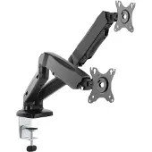 Icy Box IB-MS304-T, Monitorständer mit Tischhalterung für 2 Monitore bis zu 27'' (68 cm) Monitor bordsfäste 68,6 cm (27) Tiltbar, Svängbar, Vridbar, Justerbar