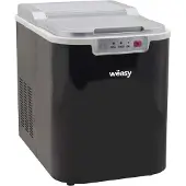 Weasy P1314E 2,2 L Svart Keramisk Ismaskin