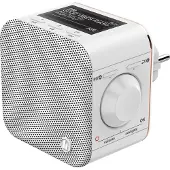 Hama Uttagsradio Hama DR40BT-PlugIn DAB+ Vit