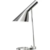Louis Poulsen Design bordslampa AJ, Aluminium / grå / zink, Vardagsrum / matsal, Metall, Design, Bordslampa