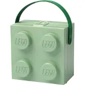LEGO Matlåda - 4 Knoppar - 2,8 L - Sand Green - - One Size - Matlåda