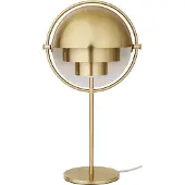 Gubi Design bordslampa Multi-Lite, Mässing / guld, Vardagsrum / matsal, Metall, Design, Bordslampa