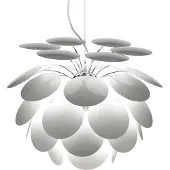 Marset Taklampa , Discocó, dimbara, Vit, Vardagsrum, Plast, Design