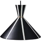 Warm Nordic Taklampa , Bloom Stripe, dimbara, Vit, Matsal, Metall, Vintage / retro